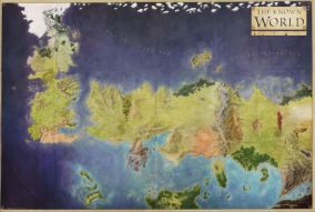 Фотообои Карта Игра престолов