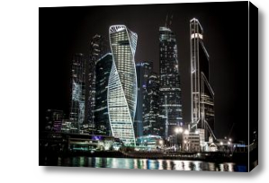 Картина Витая башня Москва-Сити